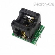 Адаптер SOIC8-DIP8 ZIF 150 mil (для 24Cxx)