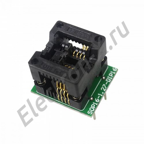 Адаптер SOIC8-DIP8 ZIF 150 mil (для 24Cxx)