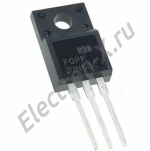 FQPF20N60C