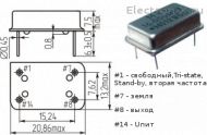 Кварц. генератор 26.438MHz