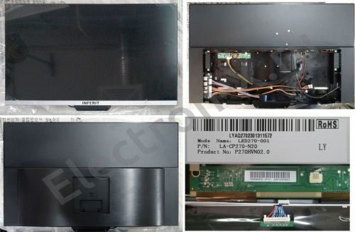 Матрица P270HVN02.0 ( =M270HVN02.0) с подсветкой в сборе в составе панели LED270-001 LA-CP270-N20 в корпусе от моноблока INFERIT
